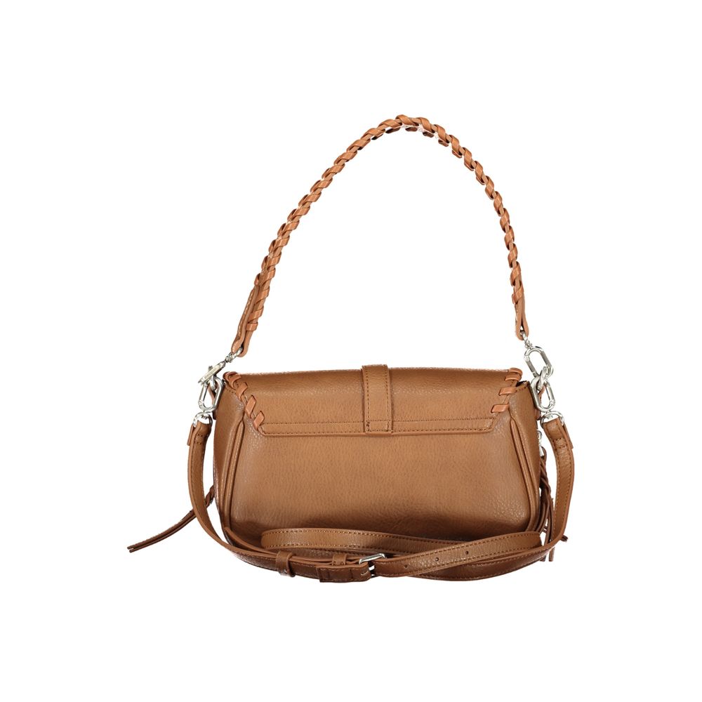 Desigual Brown Polyethylene Handbag - Luksusmuotia Desigual - Tutustu YVES JAVANNI® 