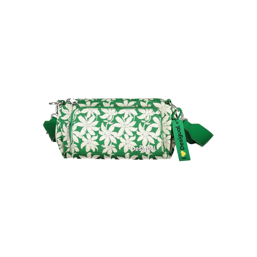 Desigual Green Polyethylene Handbag - Luksusmuotia Desigual - Tutustu YVES JAVANNI® 