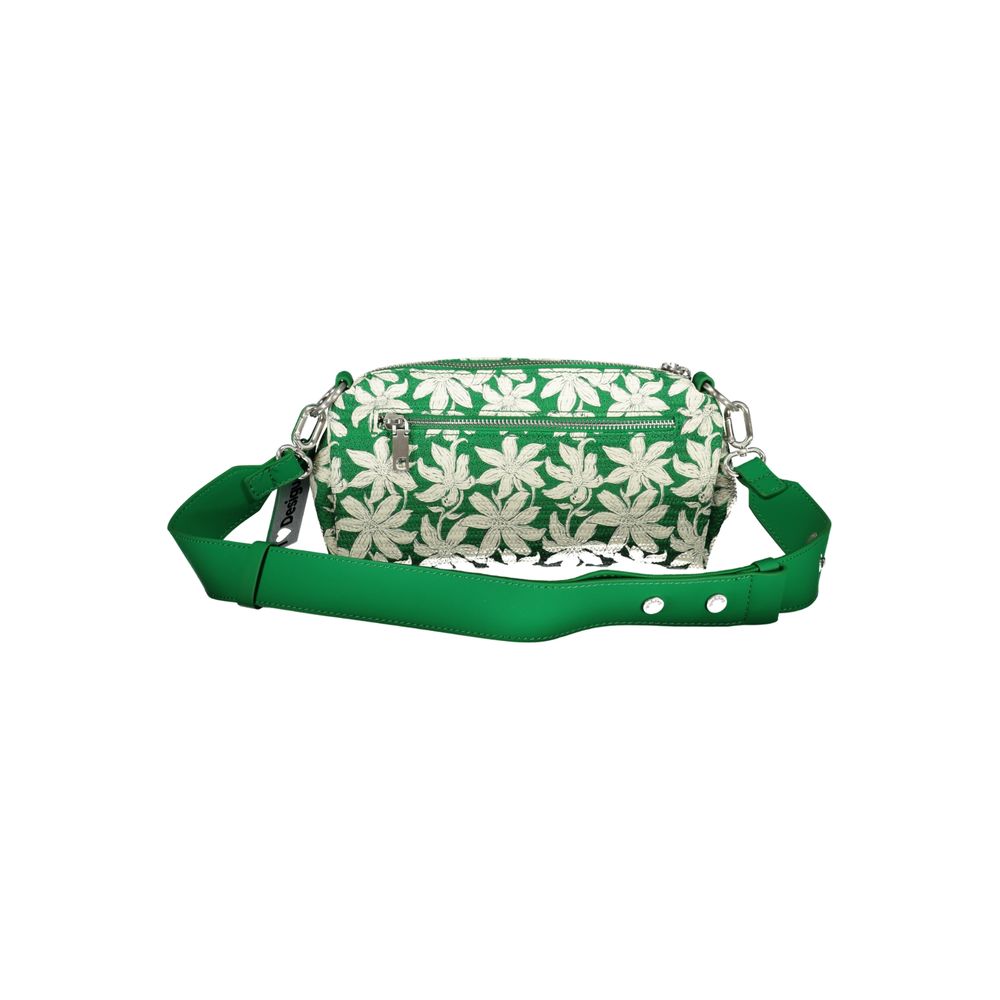 Desigual Green Polyethylene Handbag - Luksusmuotia Desigual - Tutustu YVES JAVANNI® 