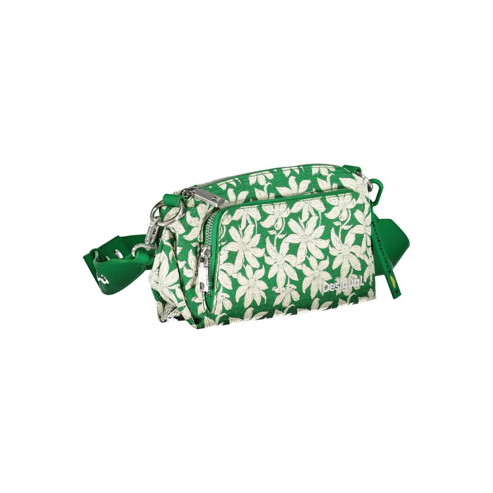 Desigual Green Polyethylene Handbag - Luksusmuotia Desigual - Tutustu YVES JAVANNI® 