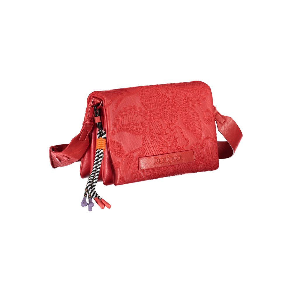 Desigual Red Polyethylene Handbag - Luxury from Desigual - Shop at YVES JAVANNI