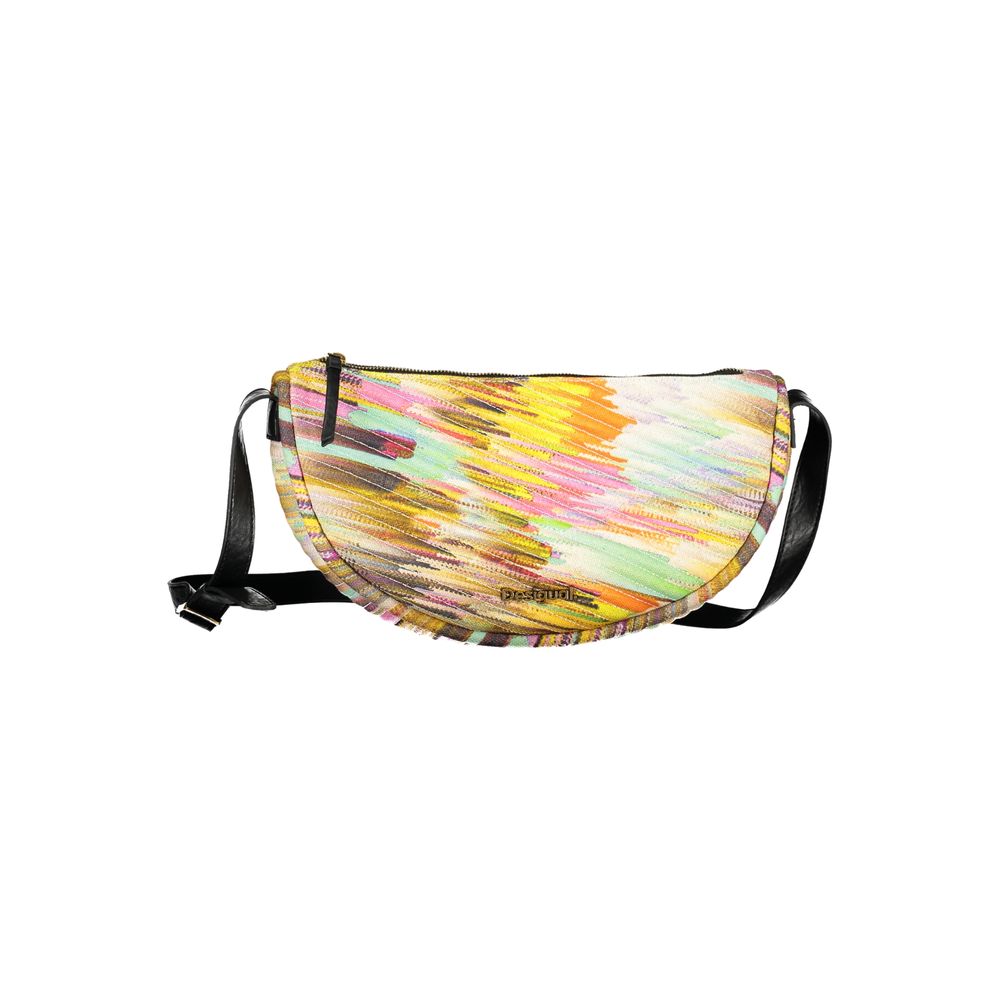 Desigual Yellow Polyester Handbag - Luksusmuotia Desigual - Tutustu YVES JAVANNI® 