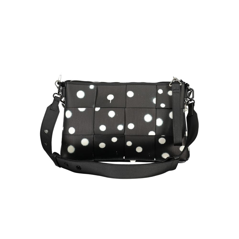 Desigual Black Polyethylene Handbag - Luksusmuotia Desigual - Tutustu YVES JAVANNI® 