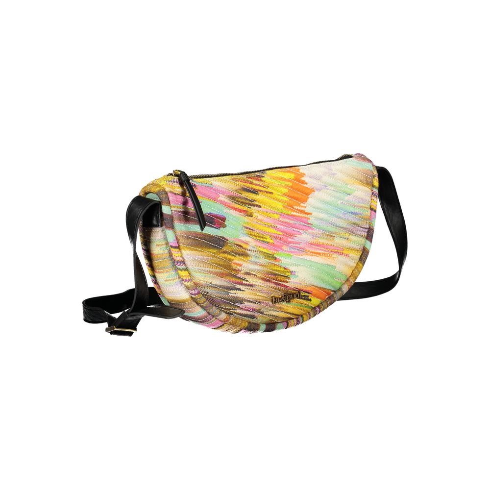 Desigual Yellow Polyester Handbag - Luksusmuotia Desigual - Tutustu YVES JAVANNI® 