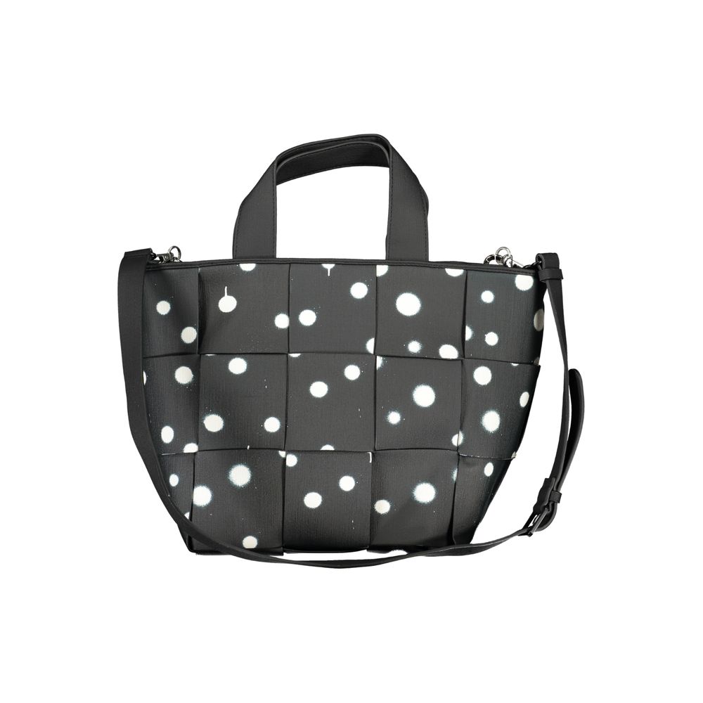 Desigual Black Polyethylene Handbag - Luksusmuotia Desigual - Tutustu YVES JAVANNI® 