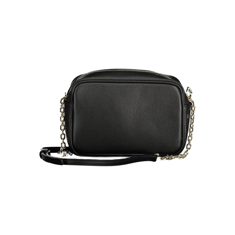 Patrizia Pepe Black Leather Handbag - Luksusmuotia Patrizia Pepe - Tutustu YVES JAVANNI® 