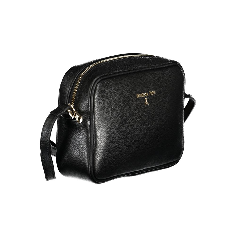 Patrizia Pepe Black Leather Handbag - Luksusmuotia Patrizia Pepe - Tutustu YVES JAVANNI® 