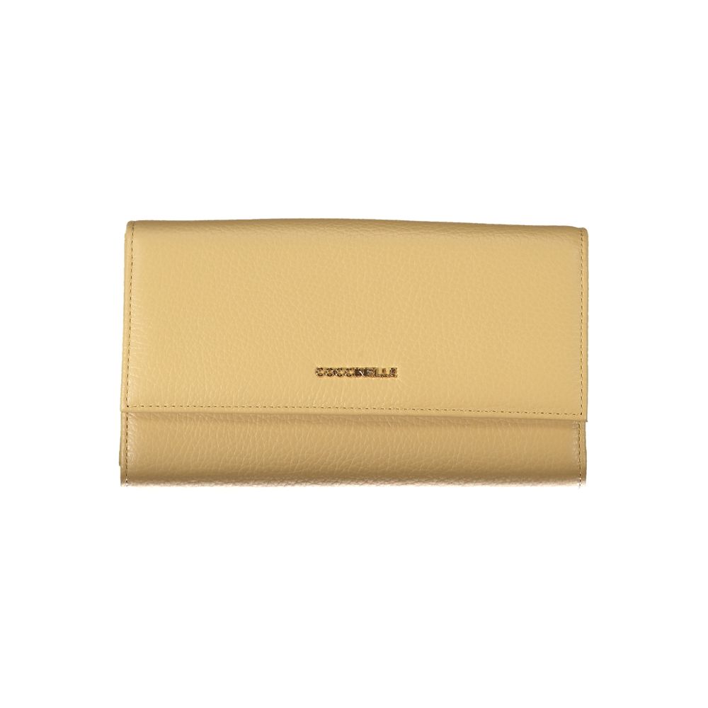 Coccinelle Beige Leather Wallet - Luxury from Coccinelle - Shop at YVES JAVANNI