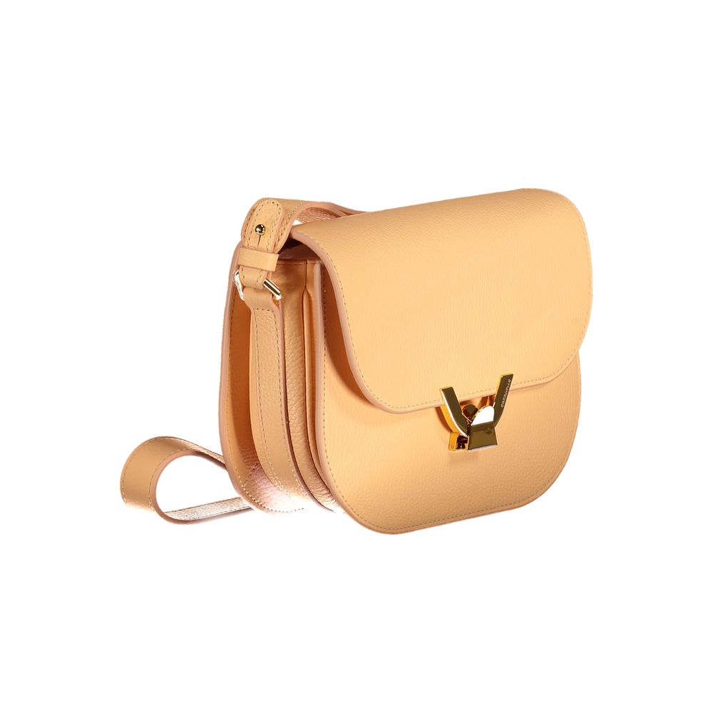 Coccinelle Orange Leather Handbag - Luksusmuotia Coccinelle - Tutustu YVES JAVANNI® 