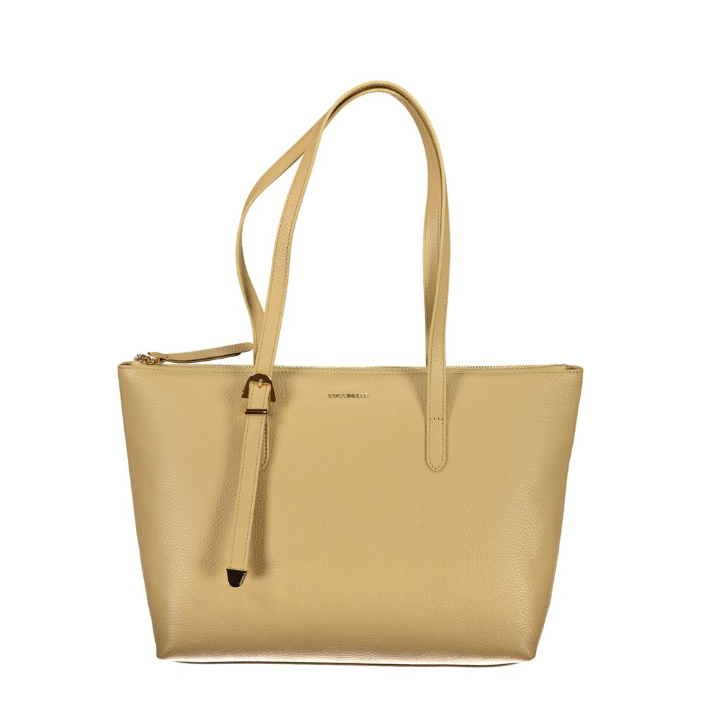 Coccinelle Beige Leather Handbag - Luxury from Coccinelle - Shop at YVES JAVANNI