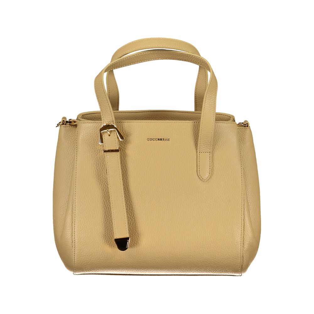 Coccinelle Beige Leather Handbag - Luxury from Coccinelle - Shop at YVES JAVANNI