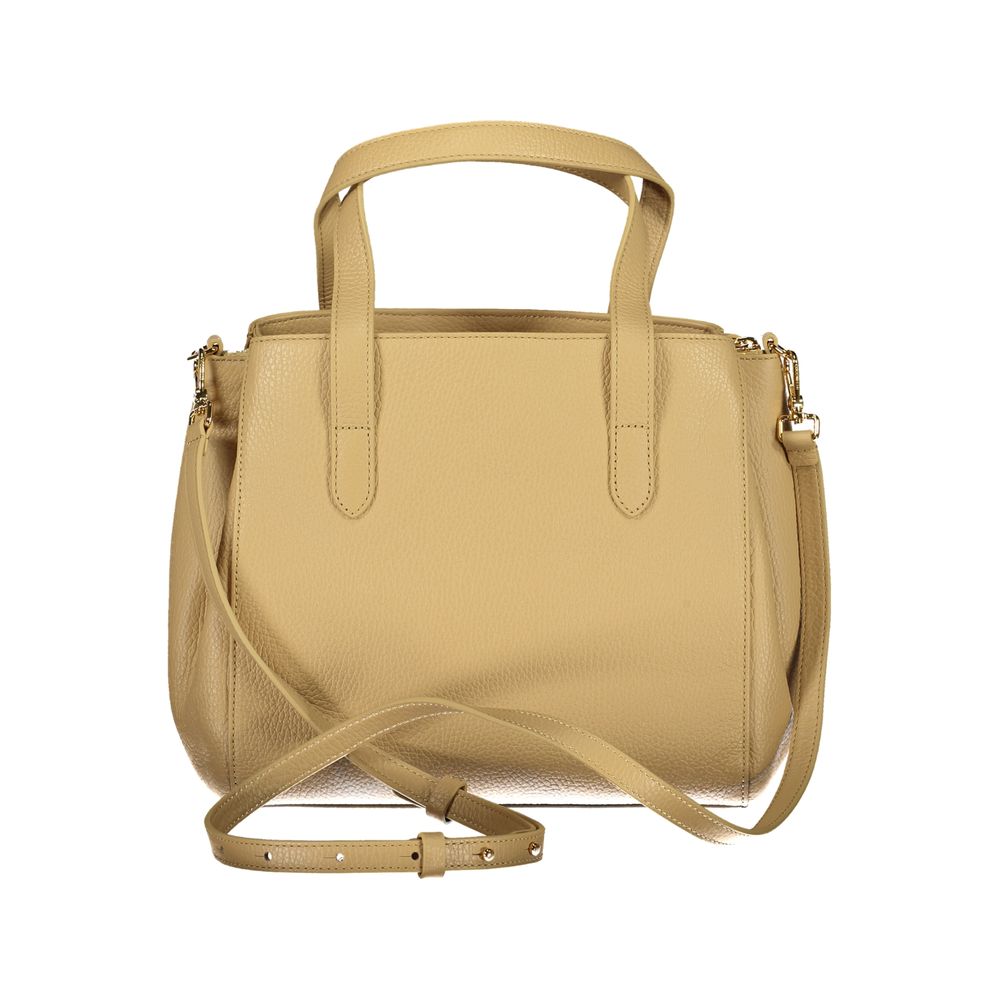 Coccinelle Beige Leather Handbag - Luksusmuotia Coccinelle - Tutustu YVES JAVANNI® 