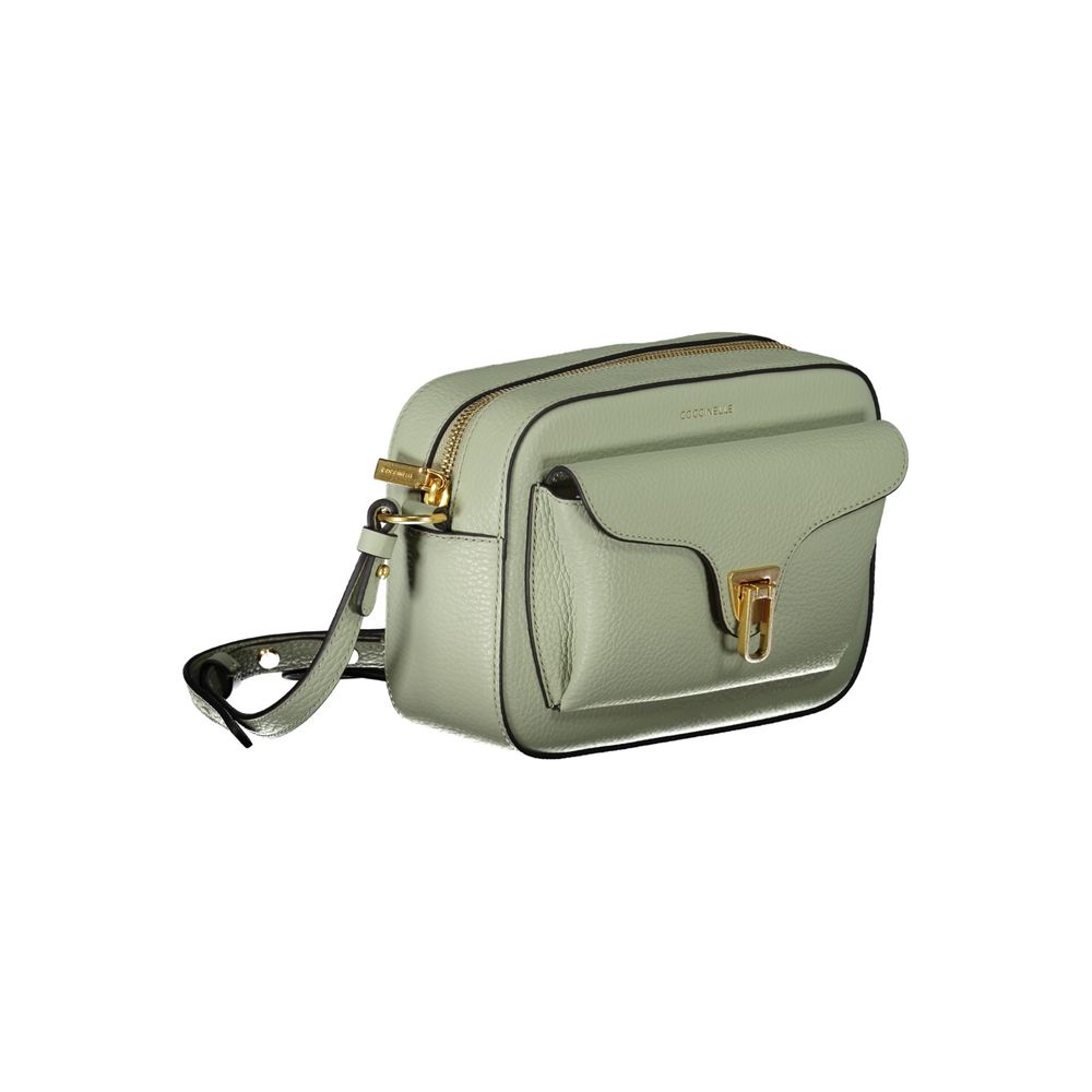 Coccinelle Green Leather Handbag - Luksusmuotia Coccinelle - Tutustu YVES JAVANNI® 