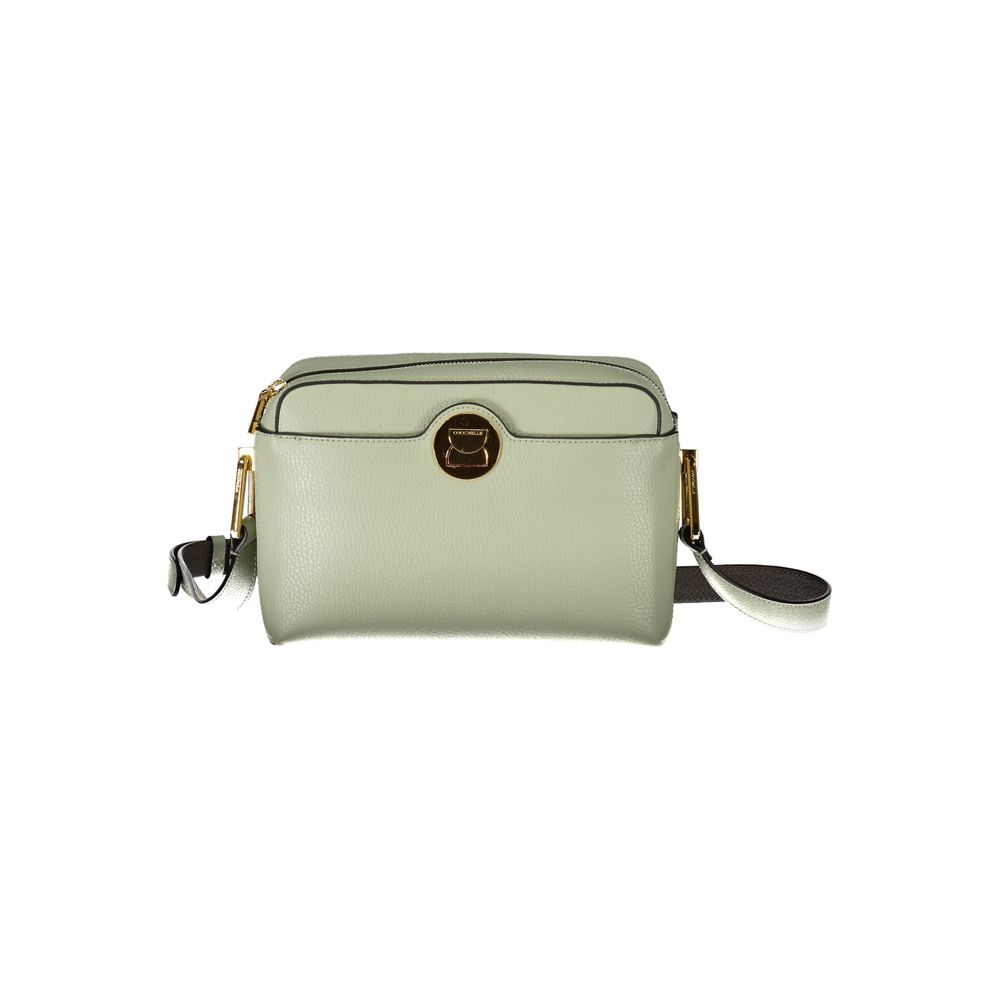 Coccinelle Green Leather Handbag - Luksusmuotia Coccinelle - Tutustu YVES JAVANNI® 