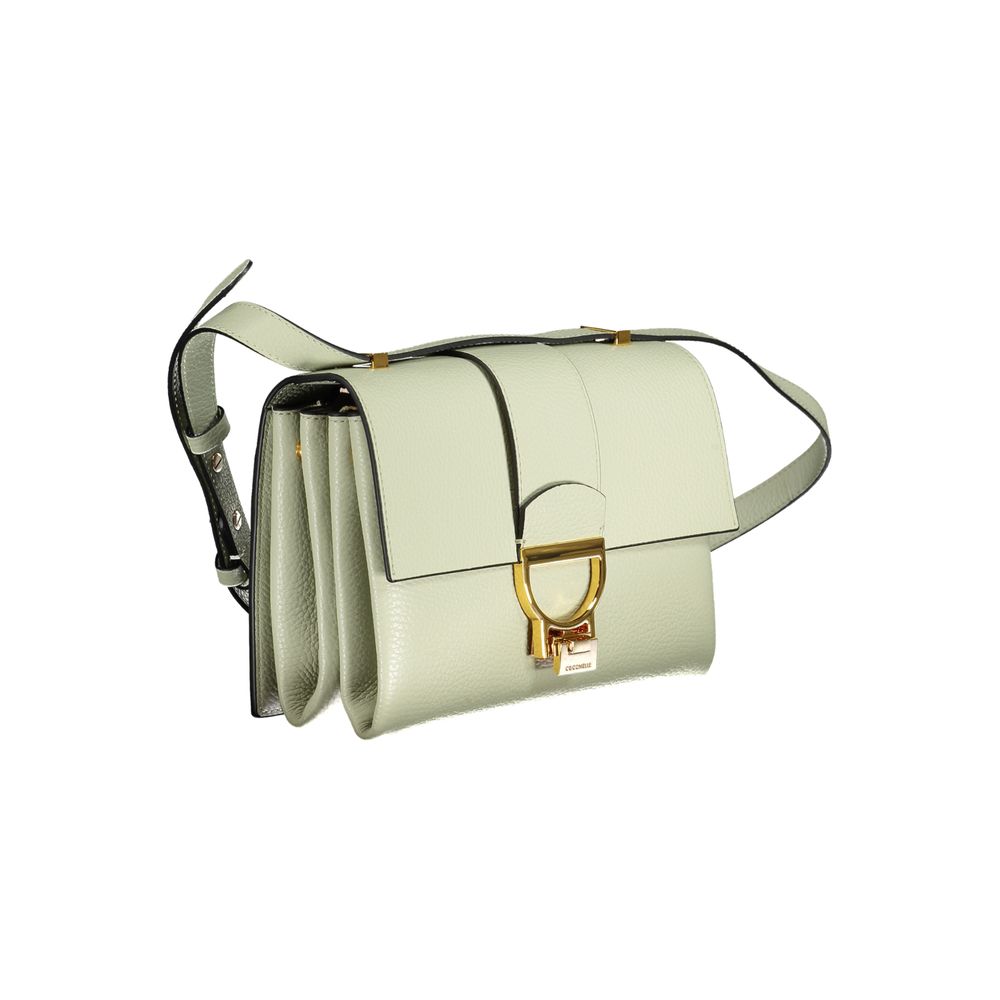 Coccinelle Green Leather Handbag - Luksusmuotia Coccinelle - Tutustu YVES JAVANNI® 