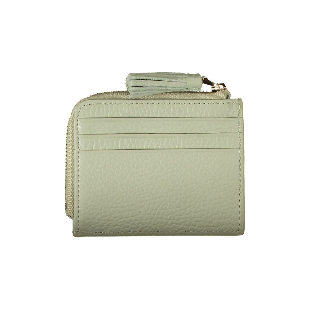 Coccinelle Green Leather Wallet - Luksusmuotia Coccinelle - Tutustu YVES JAVANNI® 