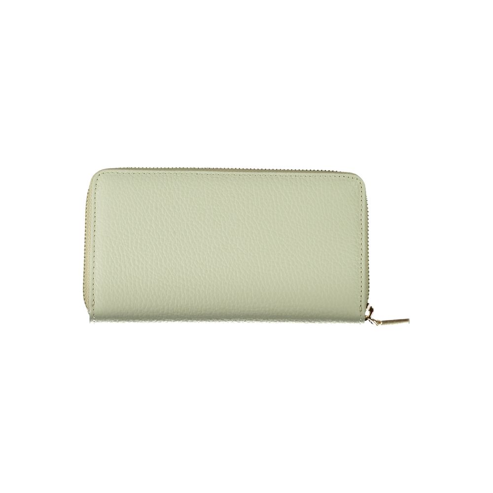 Coccinelle Green Leather Wallet - Luksusmuotia Coccinelle - Tutustu YVES JAVANNI® 