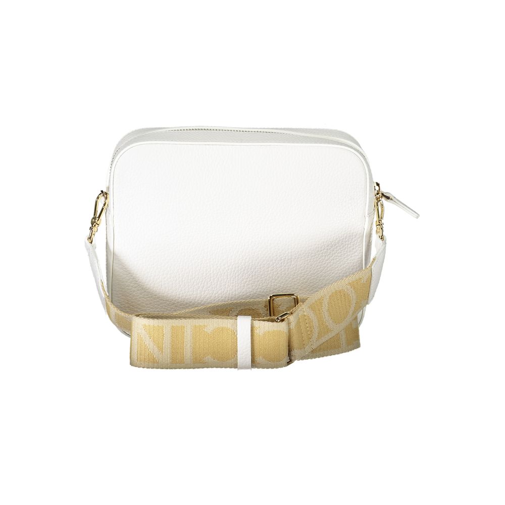 Coccinelle White Leather Handbag - Luksusmuotia Coccinelle - Tutustu YVES JAVANNI® 