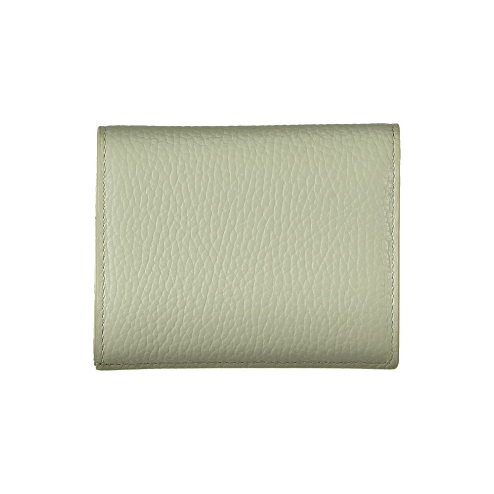 Coccinelle Green Leather Wallet - Luksusmuotia Coccinelle - Tutustu YVES JAVANNI® 