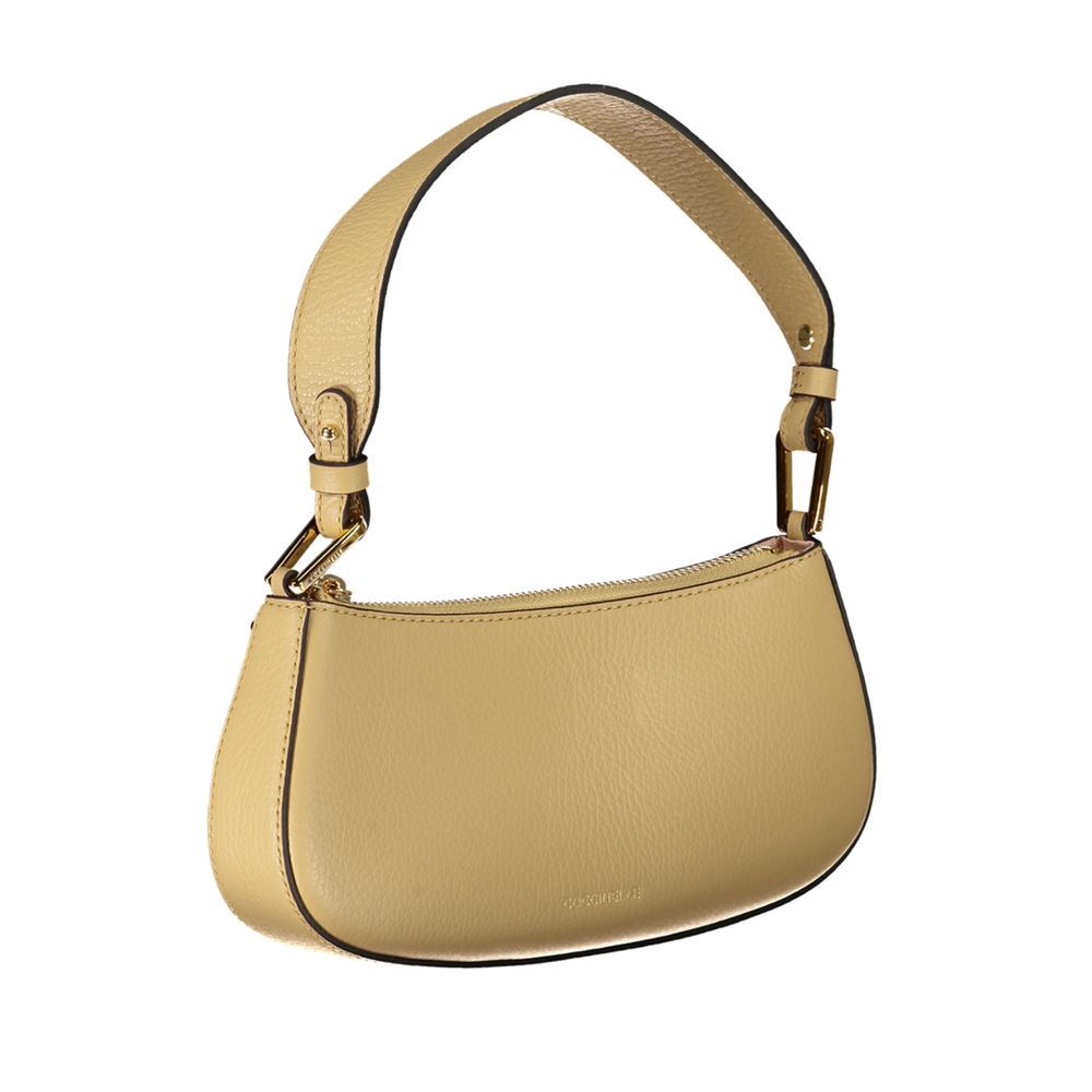 Coccinelle Beige Leather Handbag - Luksusmuotia Coccinelle - Tutustu YVES JAVANNI® 