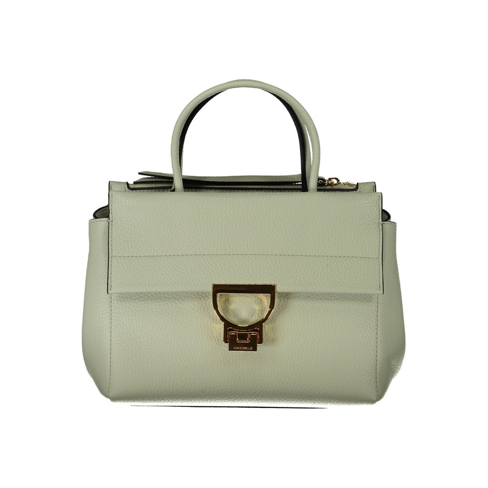 Coccinelle Green Leather Handbag - Luksuslaukut ja asusteet Coccinelle - Tutustu YVES JAVANNI® 