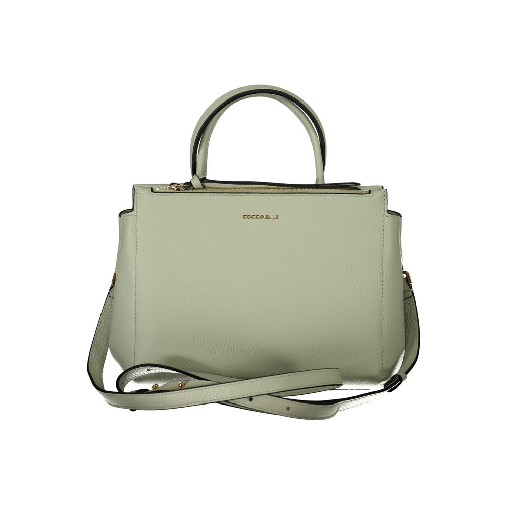 Coccinelle Green Leather Handbag - Luksusmuotia Coccinelle - Tutustu YVES JAVANNI® 