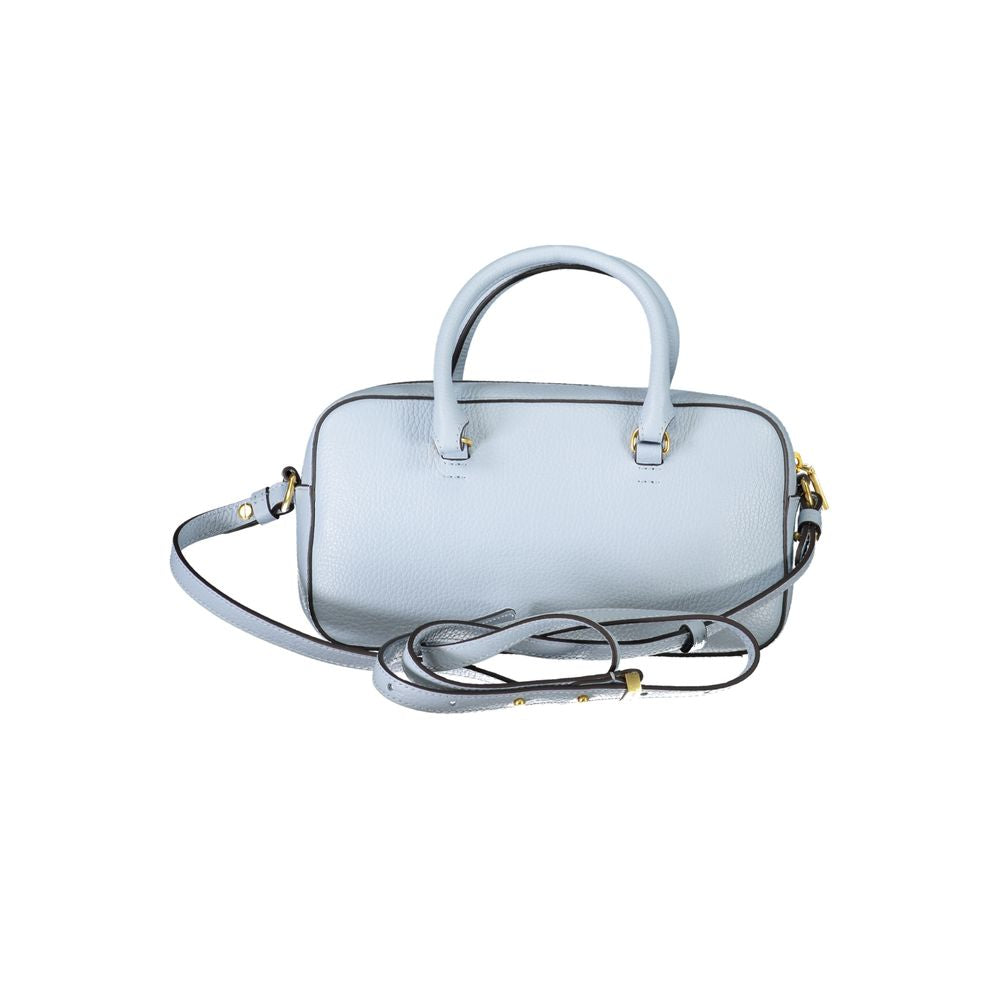 Coccinelle Light Blue Leather Handbag - Luksusmuotia Coccinelle - Tutustu YVES JAVANNI® 