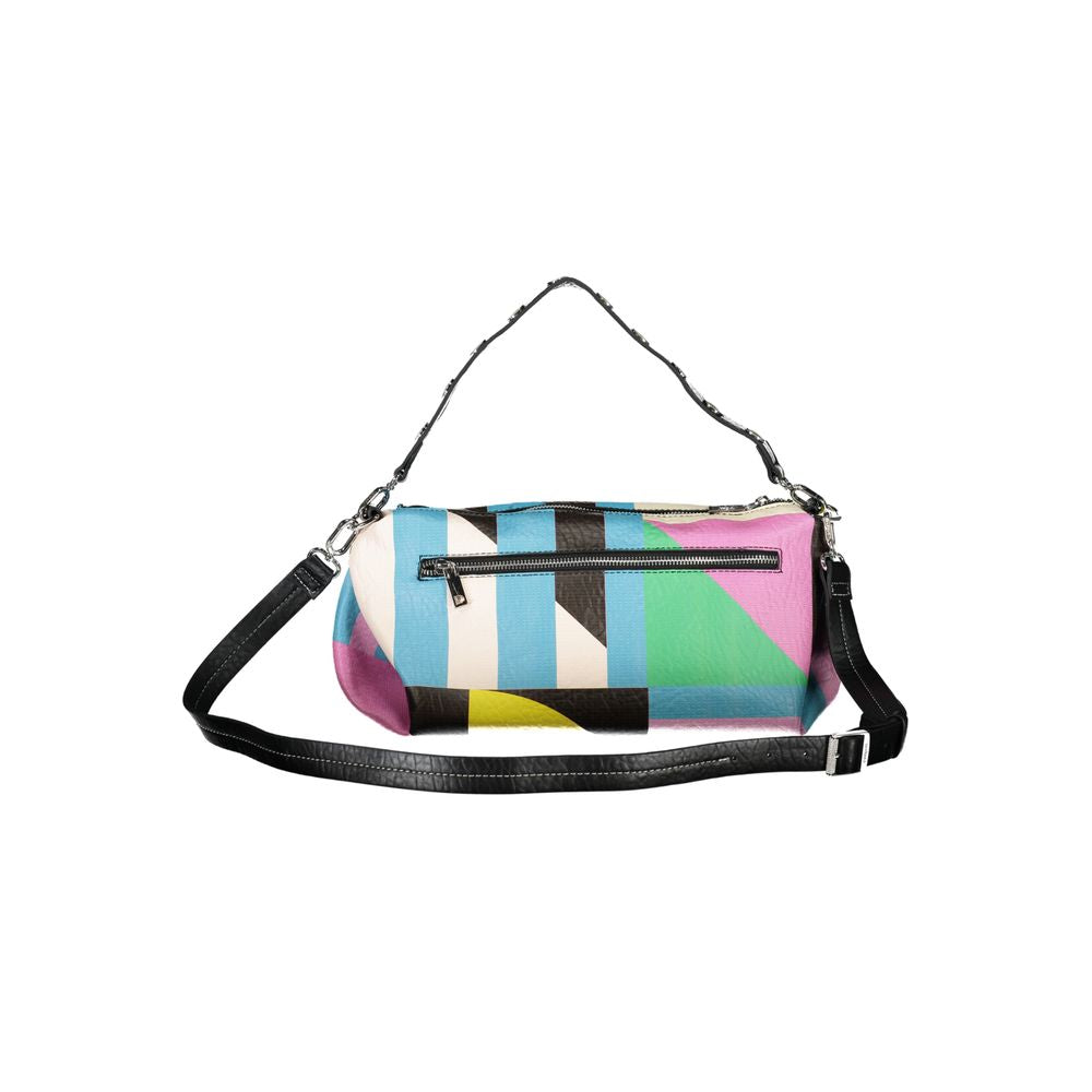 Desigual Pink Polyethylene Handbag - Luksusmuotia Desigual - Tutustu YVES JAVANNI® 