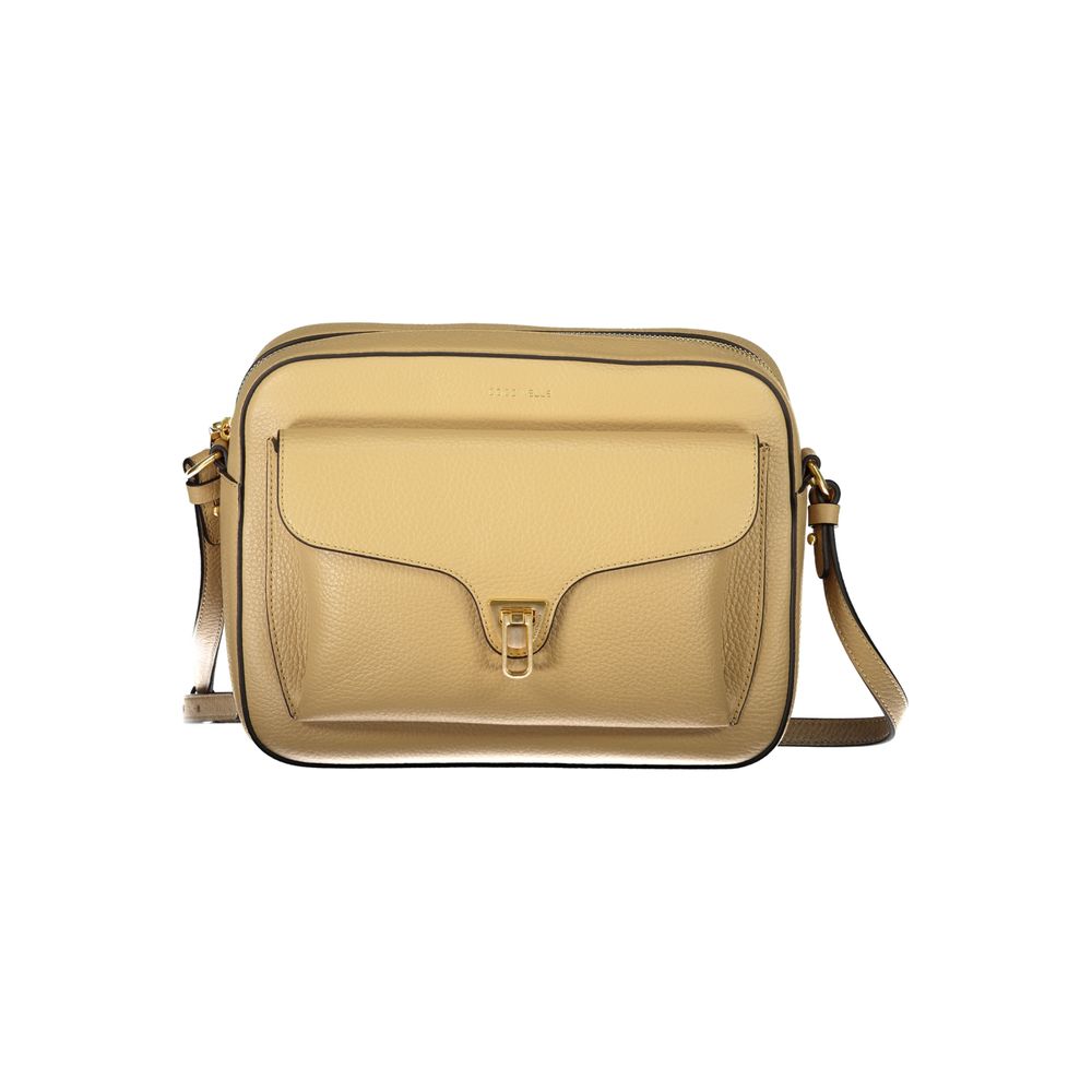 Coccinelle Beige Leather Handbag - Luxury from Coccinelle - Shop at YVES JAVANNI