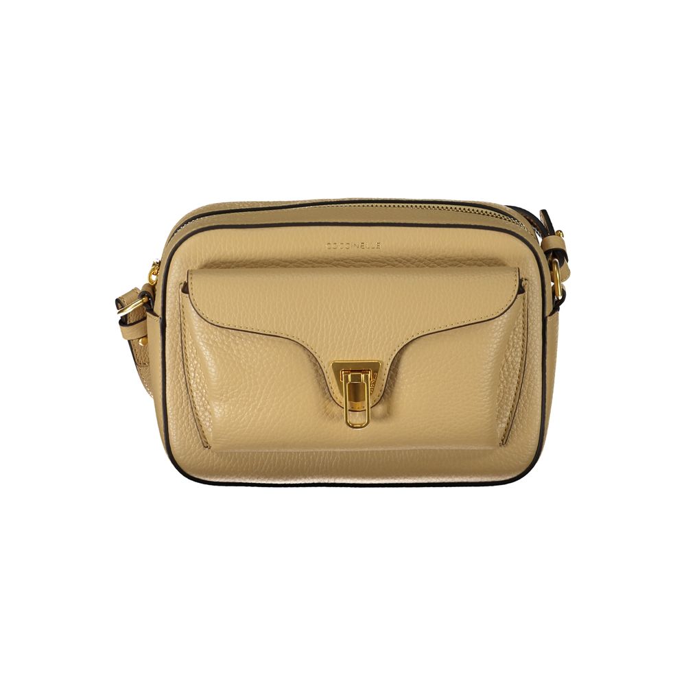 Coccinelle Beige Leather Handbag - Luxury from Coccinelle - Shop at YVES JAVANNI