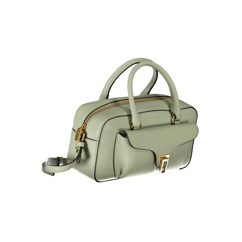 Coccinelle Green Leather Handbag - Luksusmuotia Coccinelle - Tutustu YVES JAVANNI® 