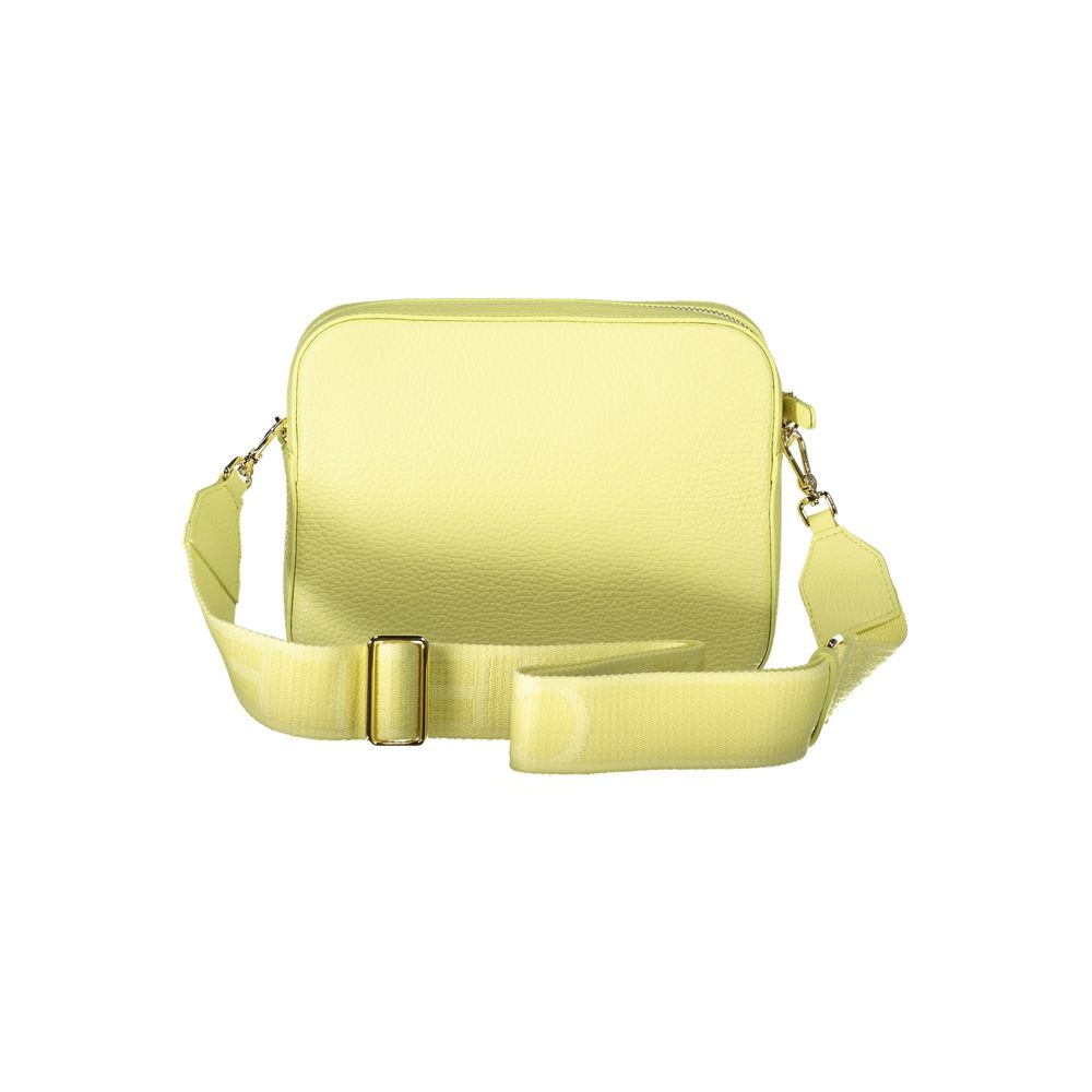 Coccinelle Yellow Leather Handbag - Luksusmuotia Coccinelle - Tutustu YVES JAVANNI® 