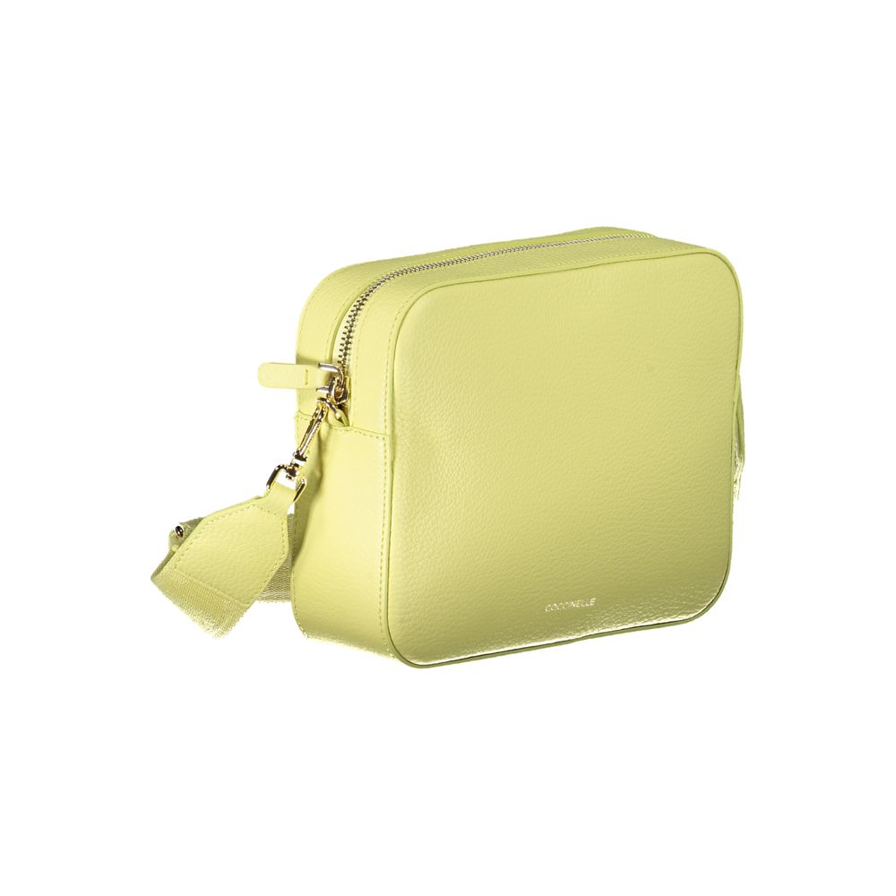 Coccinelle Yellow Leather Handbag - Luksusmuotia Coccinelle - Tutustu YVES JAVANNI® 