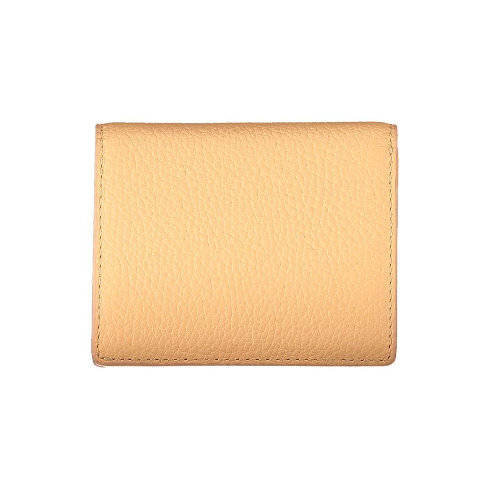 Coccinelle Orange Leather Wallet - Luksusmuotia Coccinelle - Tutustu YVES JAVANNI® 