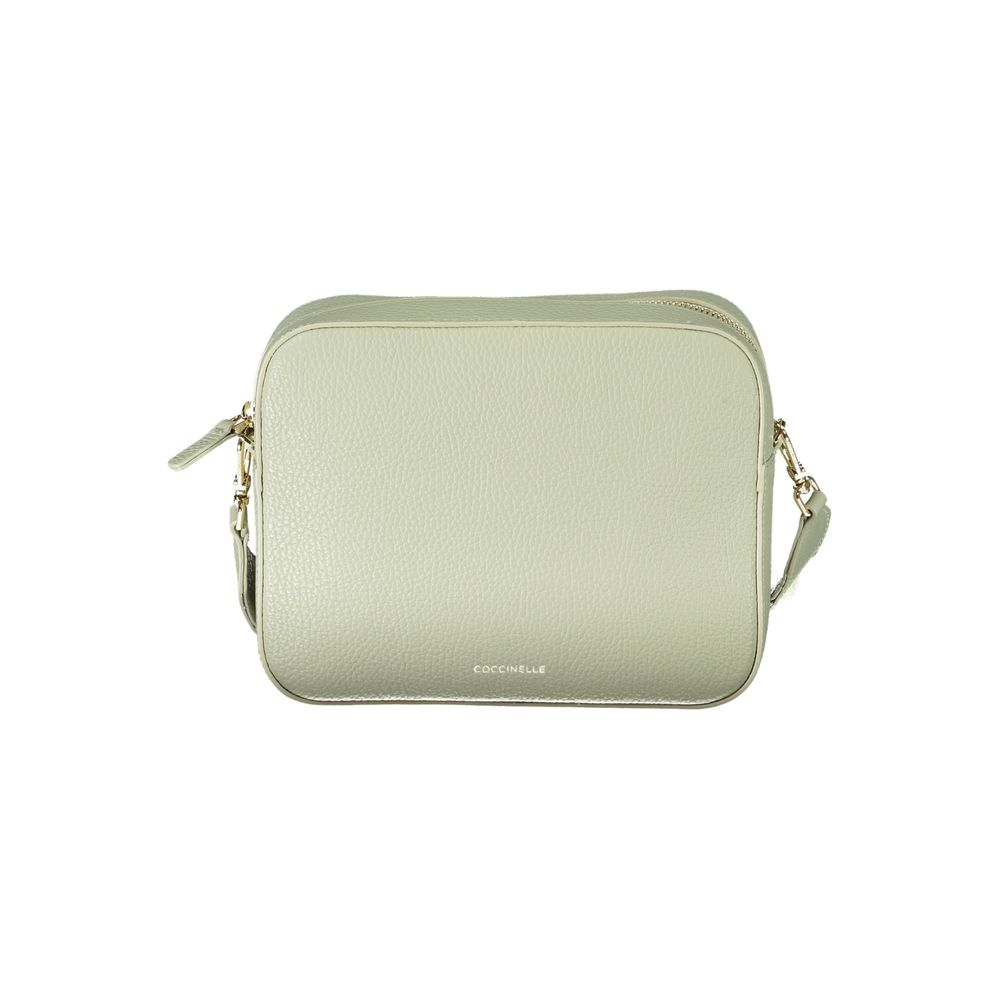 Coccinelle Green Leather Handbag - Luksusmuotia Coccinelle - Tutustu YVES JAVANNI® 