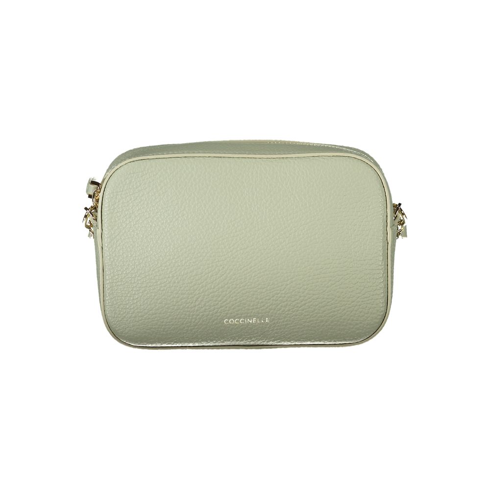 Coccinelle Green Leather Handbag - Luksusmuotia Coccinelle - Tutustu YVES JAVANNI® 