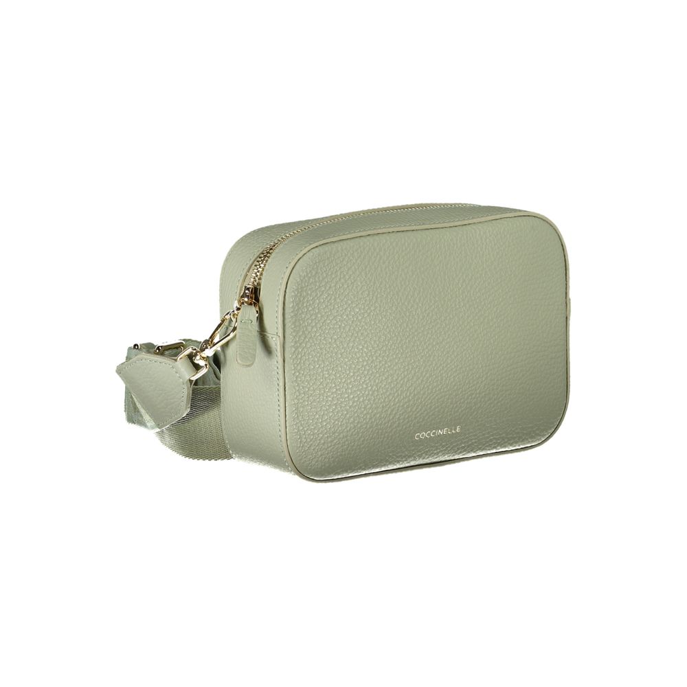 Coccinelle Green Leather Handbag - Luksusmuotia Coccinelle - Tutustu YVES JAVANNI® 