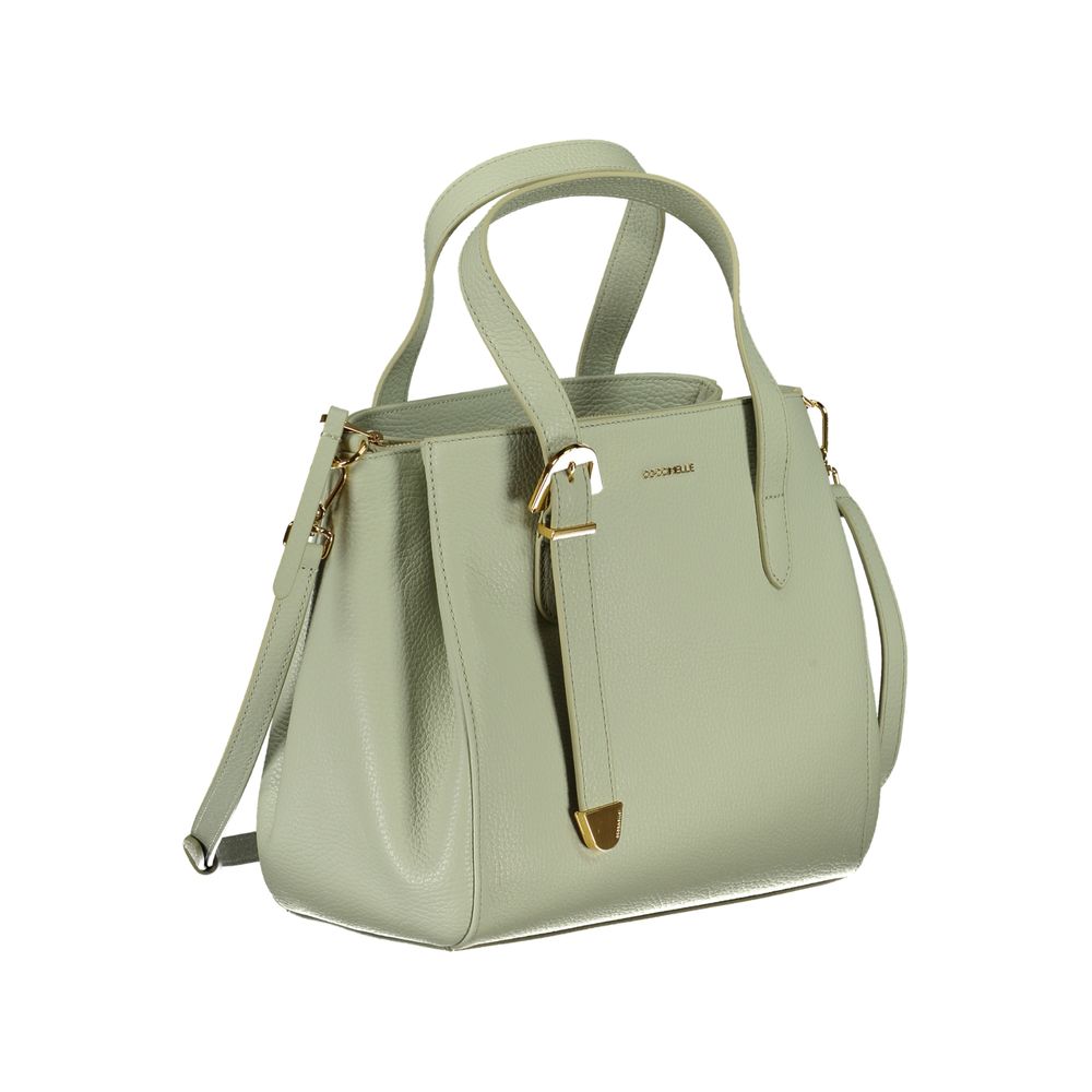 Coccinelle Green Leather Handbag - Luksusmuotia Coccinelle - Tutustu YVES JAVANNI® 