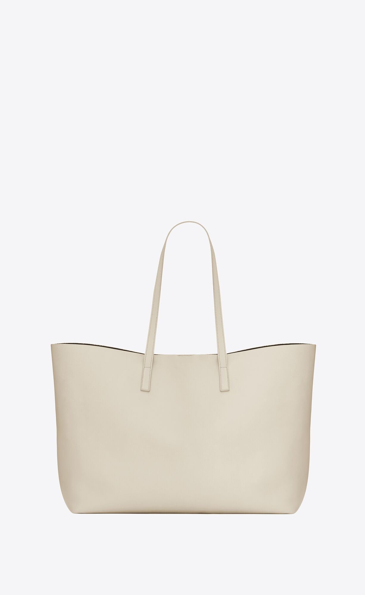 Saint Laurent White Calf Leather Tote Shoulder Bag - Luksusmuotia Saint Laurent - Tutustu YVES JAVANNI® 