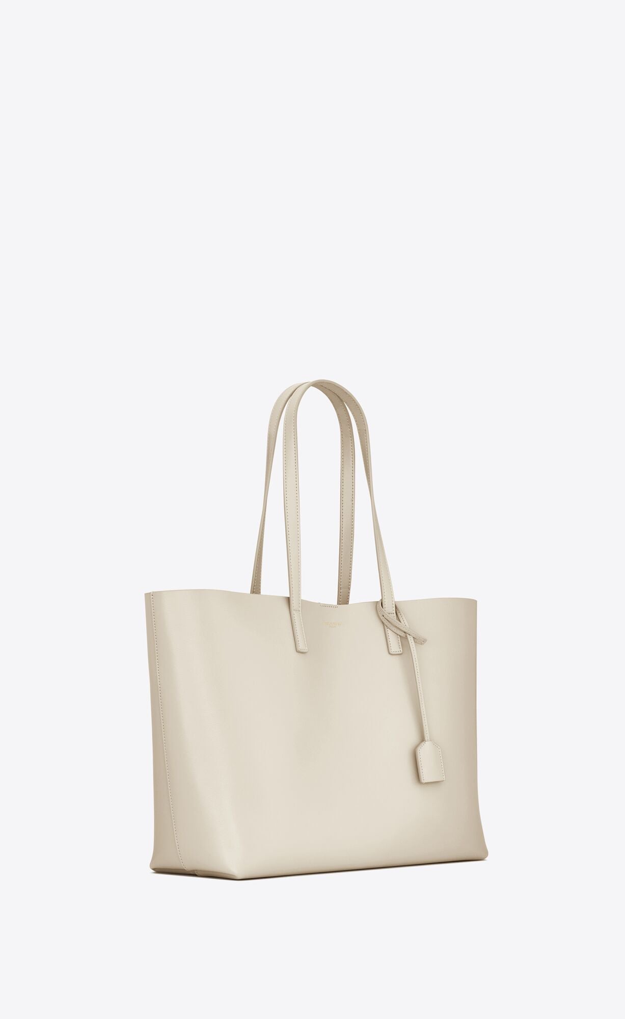 Saint Laurent White Calf Leather Tote Shoulder Bag - Luksusmuotia Saint Laurent - Tutustu YVES JAVANNI® 