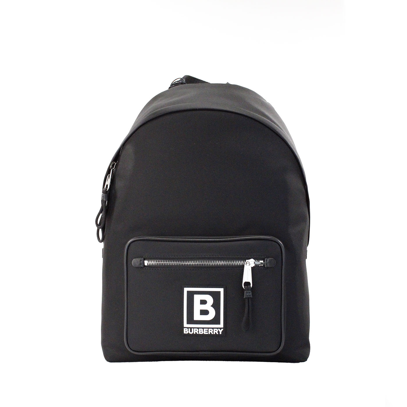 Burberry Abbeydale Branded Stamp Black Nylon Backpack Shoulder Bookbag - Luksuslaukut ja asusteet Burberry - Tutustu YVES JAVANNI® 