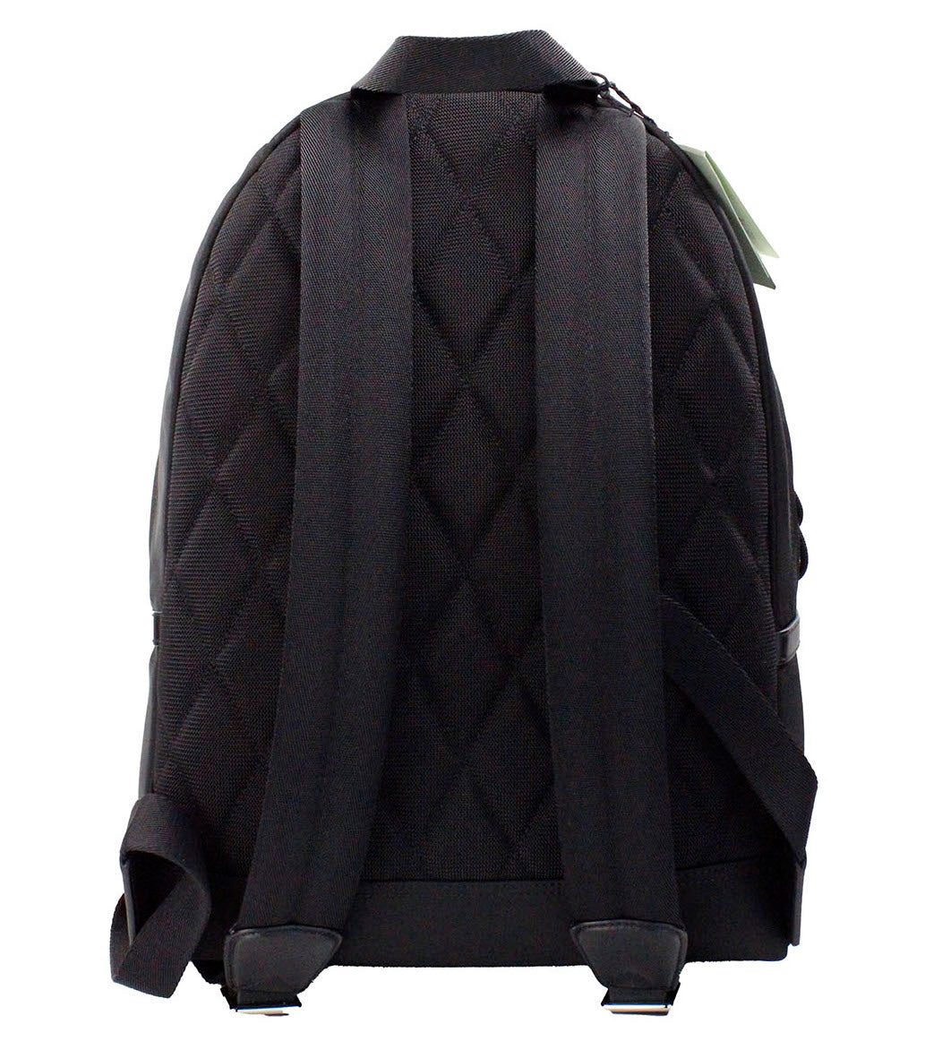 Burberry Abbeydale Branded Stamp Black Nylon Backpack Shoulder Bookbag - Luksusmuotia Burberry - Tutustu YVES JAVANNI® 