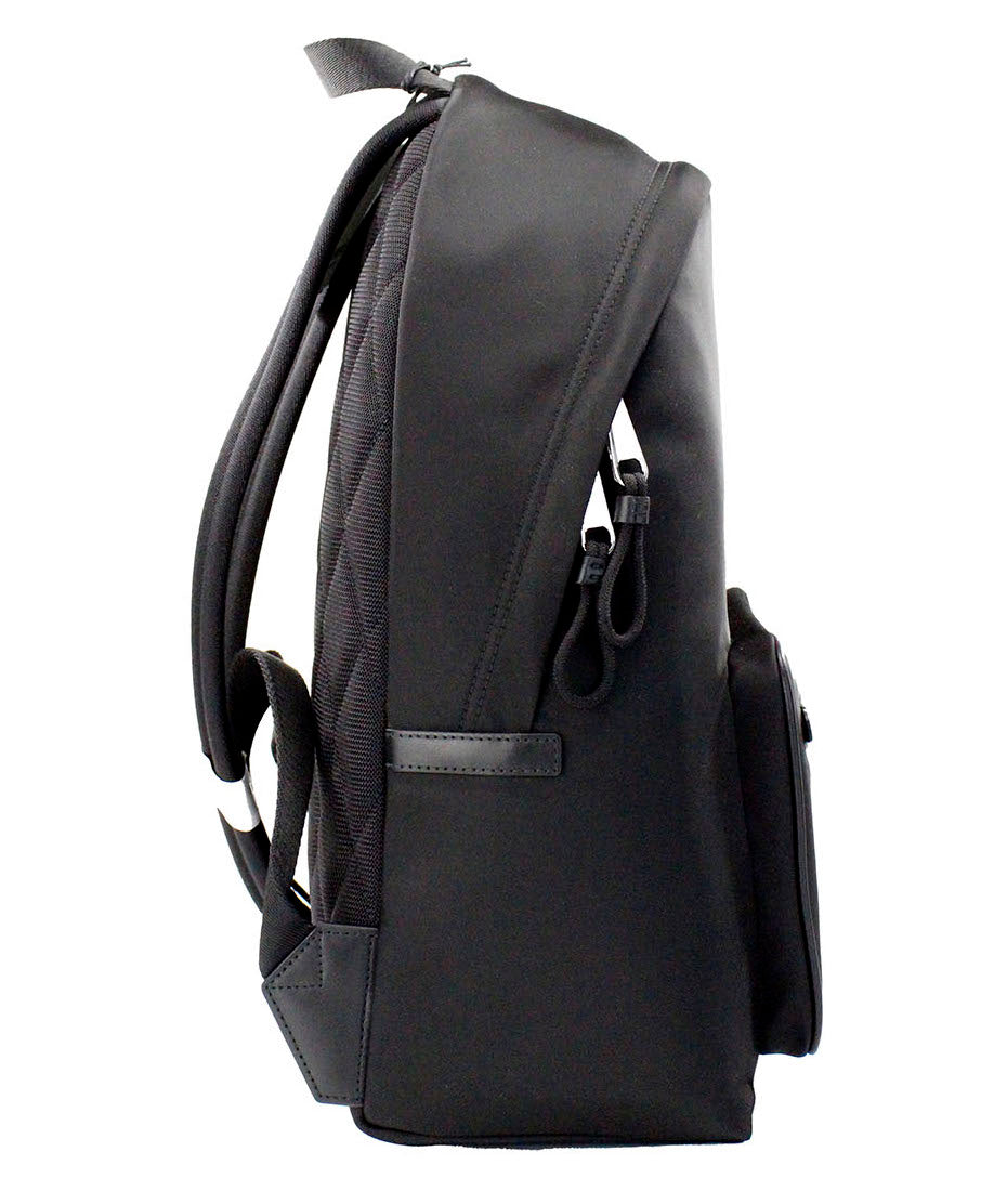 Burberry Abbeydale Branded Stamp Black Nylon Backpack Shoulder Bookbag - Luksusmuotia Burberry - Tutustu YVES JAVANNI® 