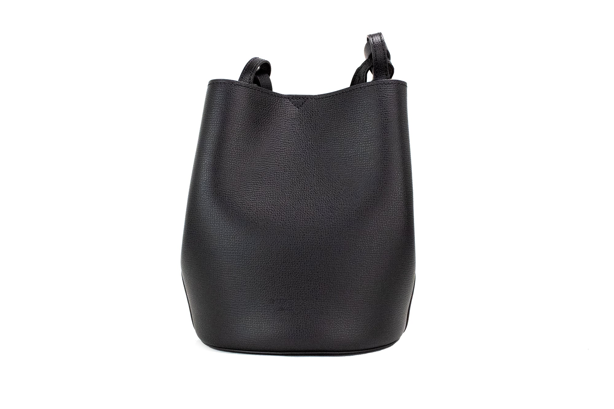 Burberry Lorne Small Black Haymarket Check Pebble Leather Bucket Handbag Purse - Luxury from Burberry - Shop at YVES JAVANNI