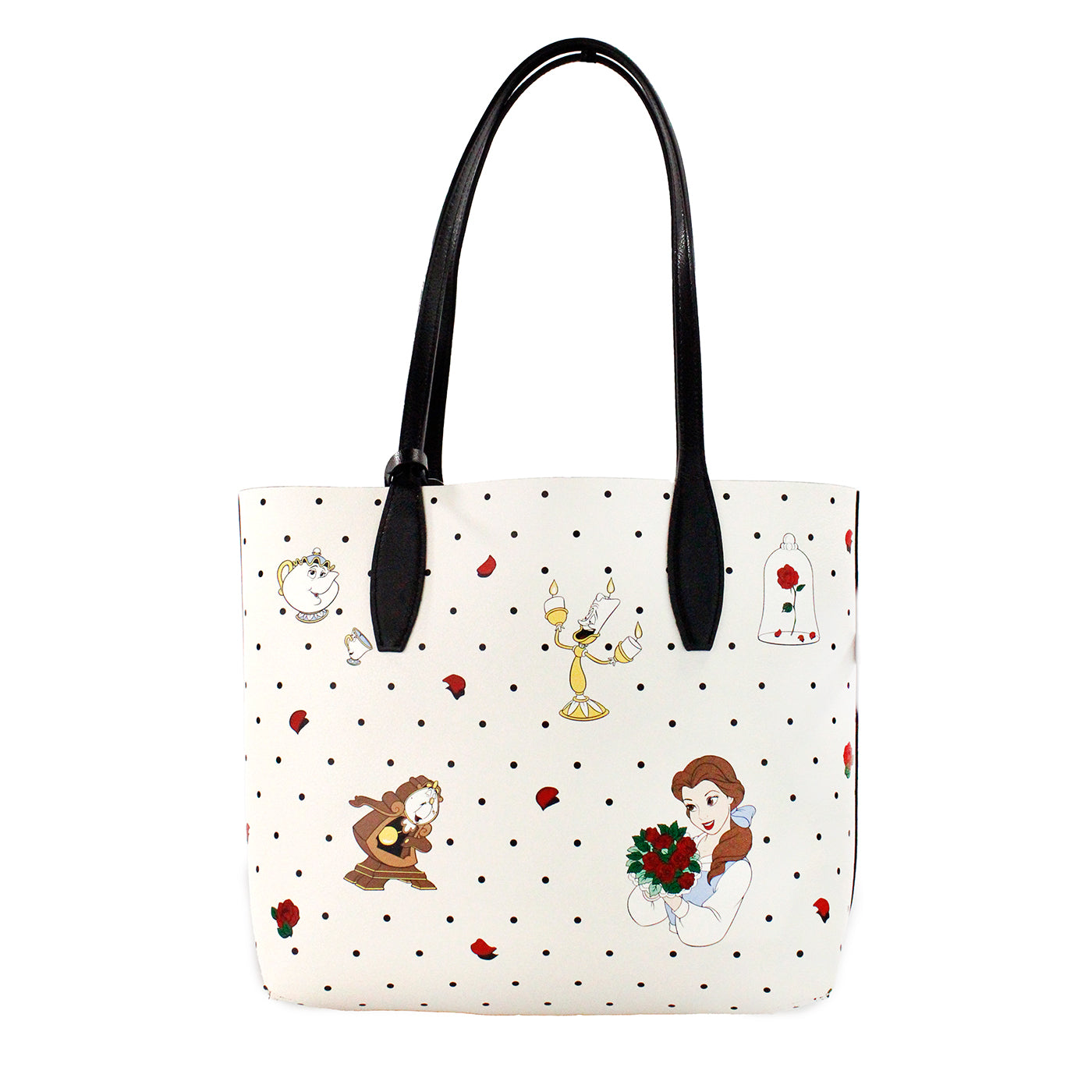 Kate Spade Disney Beauty And The Beast Small Leather Reversible Tote Handbag - Luksusmuotia Kate Spade - Tutustu YVES JAVANNI® 