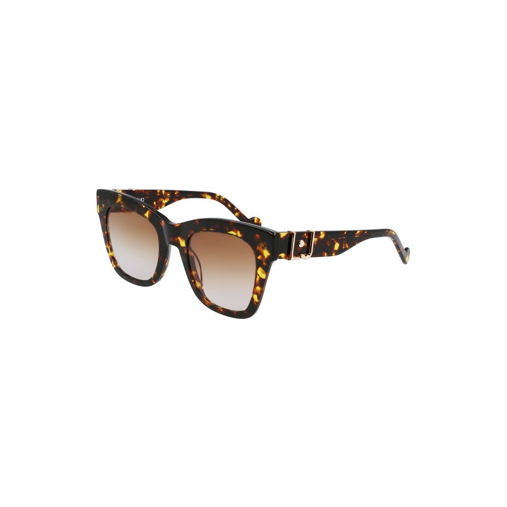 Liu Jo Brown Acetate Sunglasses - Luksusmuotia Liu Jo - Tutustu YVES JAVANNI® 