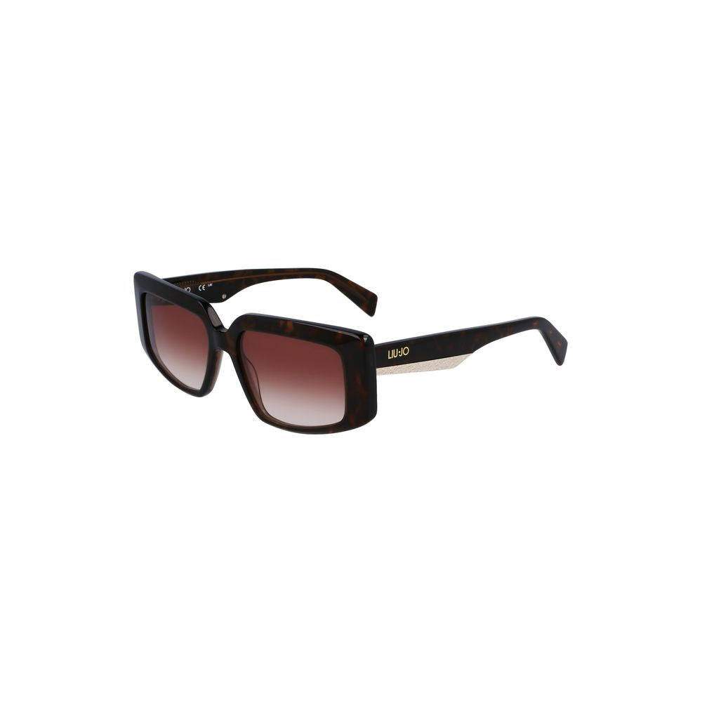 Liu Jo Brown Acetate Sunglasses - Luksusmuotia Liu Jo - Tutustu YVES JAVANNI® 