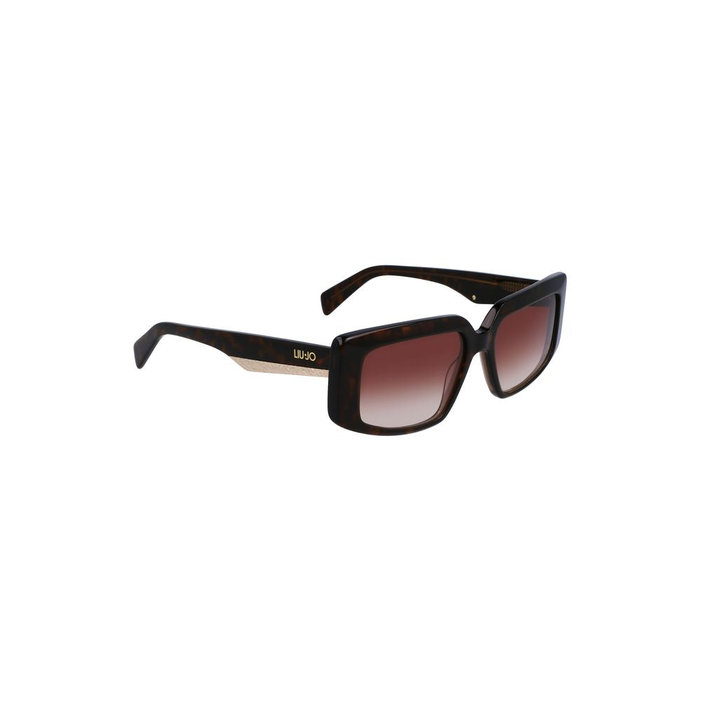 Liu Jo Brown Acetate Sunglasses - Luksusmuotia Liu Jo - Tutustu YVES JAVANNI® 