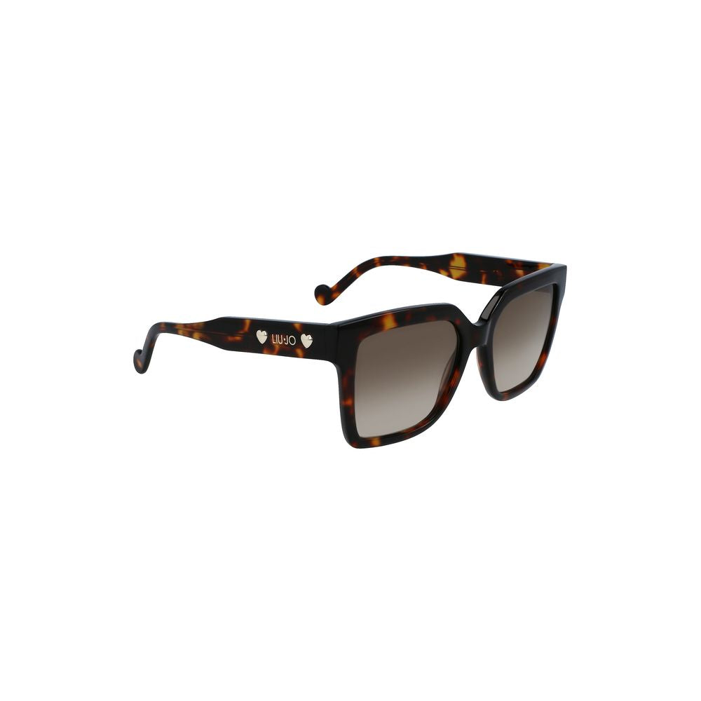 Liu Jo Brown Acetate Sunglasses - Luksusmuotia Liu Jo - Tutustu YVES JAVANNI® 