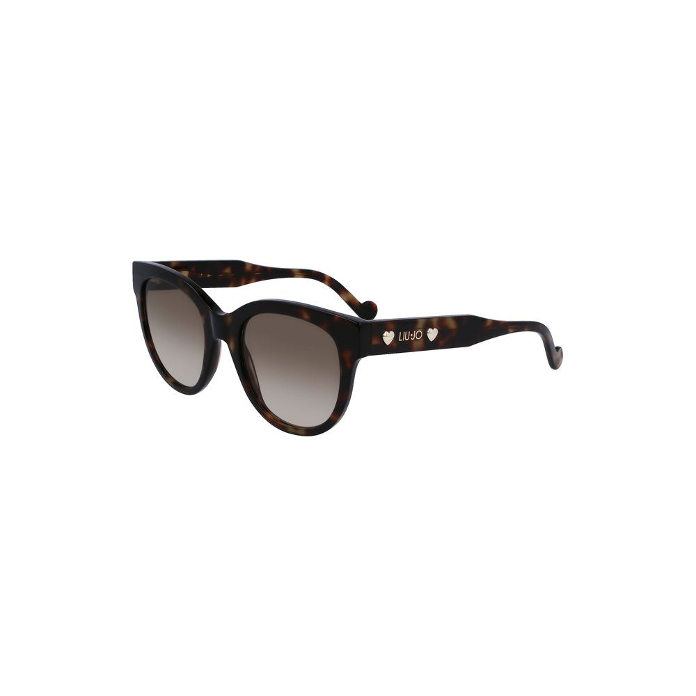 Liu Jo Brown Acetate Sunglasses - Luksusmuotia Liu Jo - Tutustu YVES JAVANNI® 